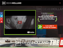 Tablet Screenshot of deanholland.com